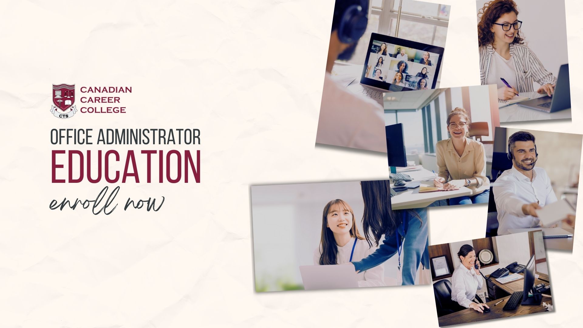 office administration program banner