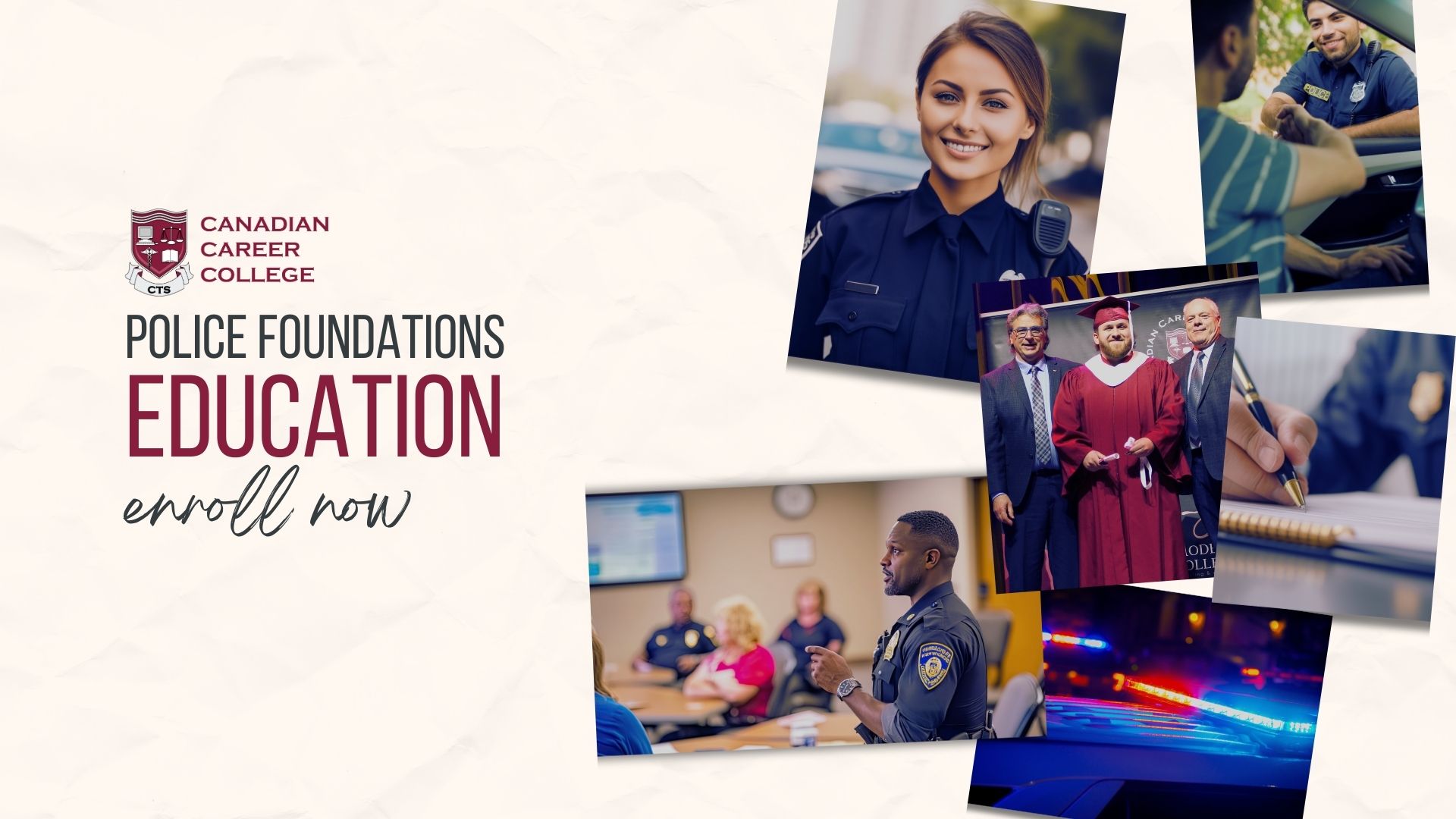 police foundations program banner